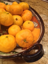 The only thing sweeter than these satsumas is Mrs. Alma. 